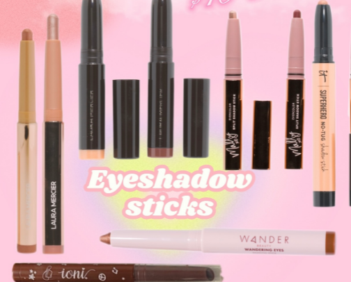 Affordable eyeshadow sticks under $15 cover photo collage