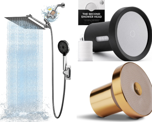 Beauty starts in the shower 🚿 cover photo collage