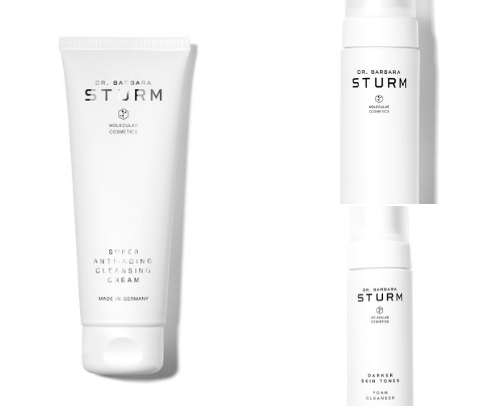 High End Dr. Strum Skincare cover photo collage