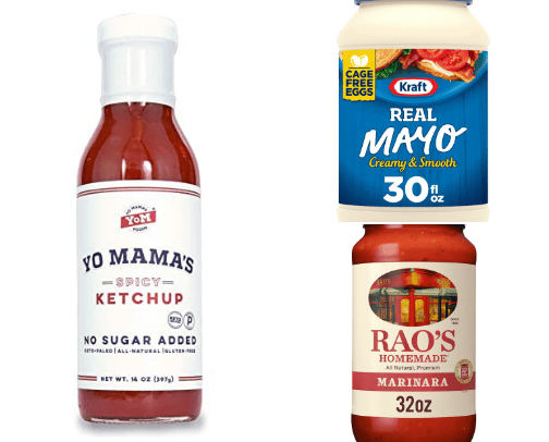 Keto Friendly Products cover photo collage