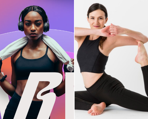 Mind, Body, Yoga. cover photo collage