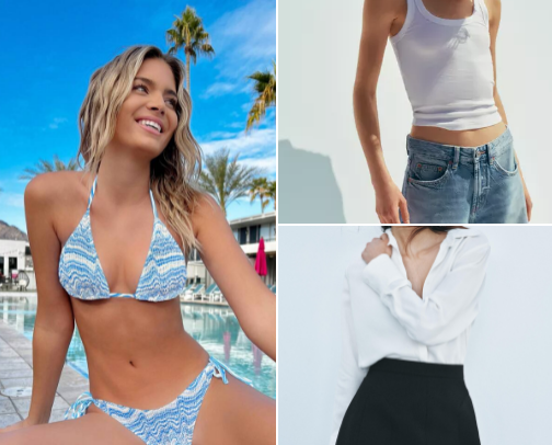 “Sun-Kissed Style: Your Perfect Summer Look” cover photo collage