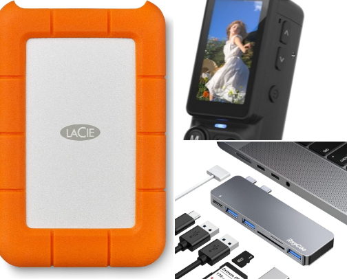 Gadgets cover photo collage