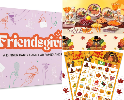 Friendsgiving for Thanksgiving🦃🍂🍁 cover photo collage