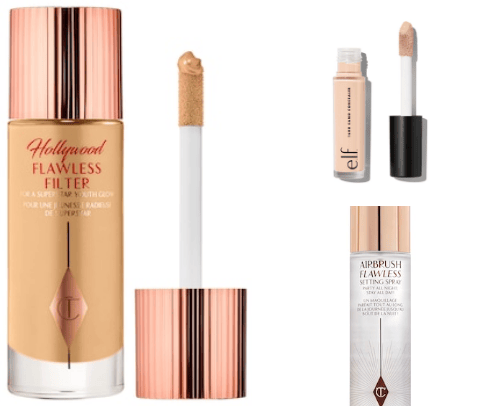 Makeup cover photo collage