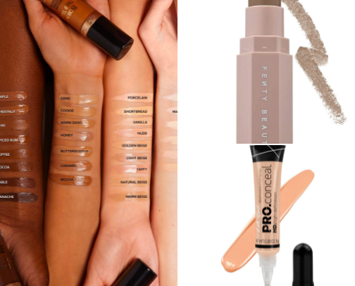 My makeup routine cover photo collage