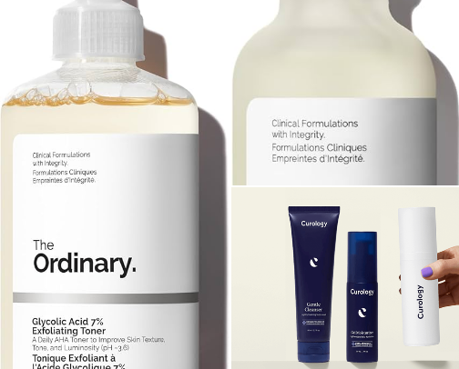 Skin care cover photo collage