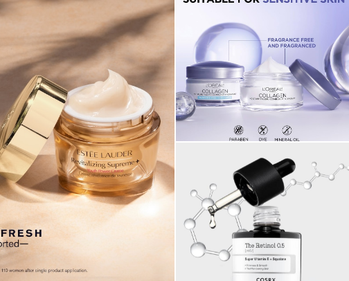 Glass skin for the ladies in your 30's ✨️ cover photo collage