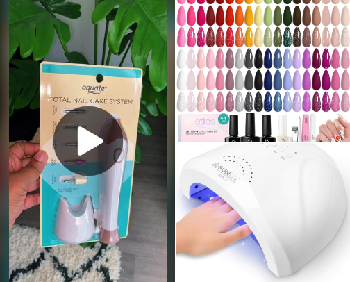 At- Home Nail Products 💅💅 cover photo collage