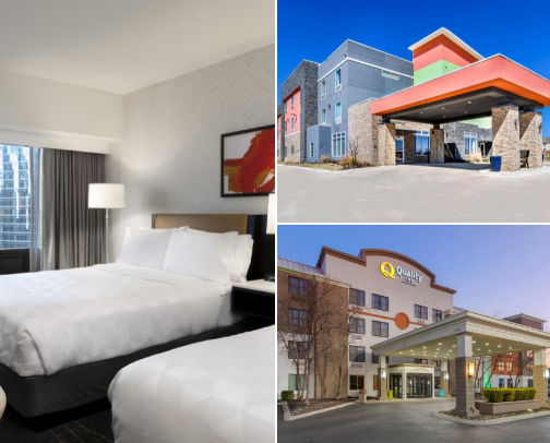 Hotel recommendations cover photo collage