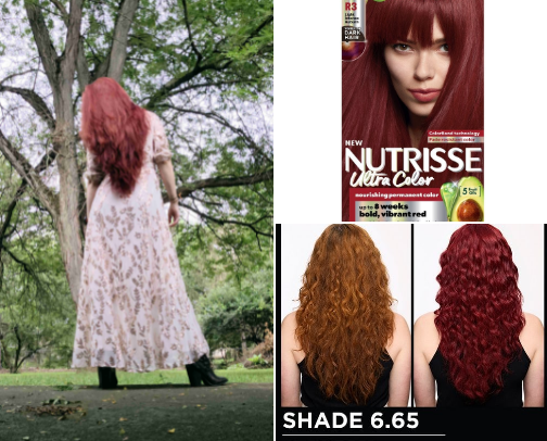 Radiant Red Hair cover photo collage