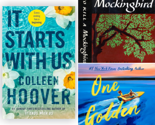 My favorite book recs cover photo collage