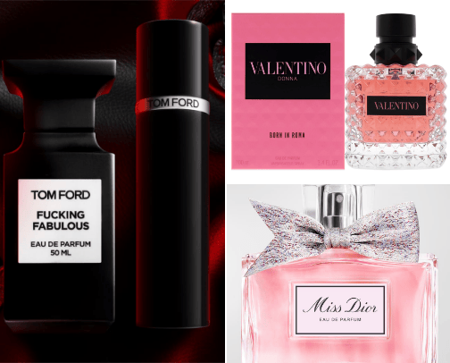 Parfums cover photo collage