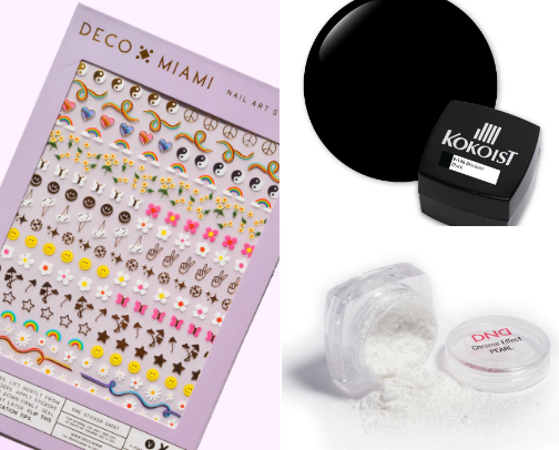 beginner nail art supplies 🖌️ cover photo collage