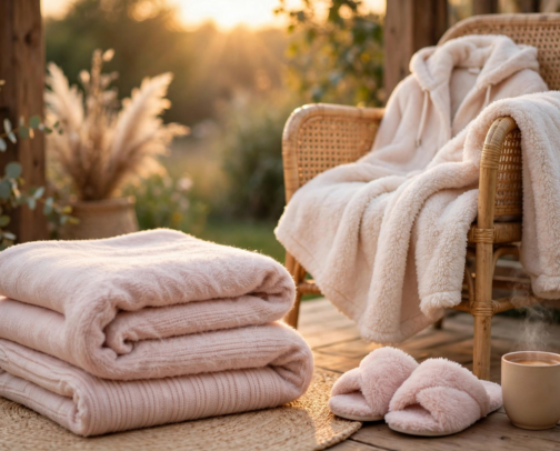blankets, housecoats & slippers 🧦 cover photo collage