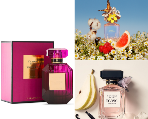 scents for people that want to be unforgettable 😚 cover photo collage