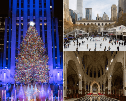 christmas in NYC cover photo collage