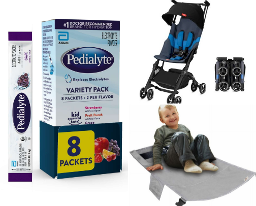 Traveling with kids hacks cover photo collage