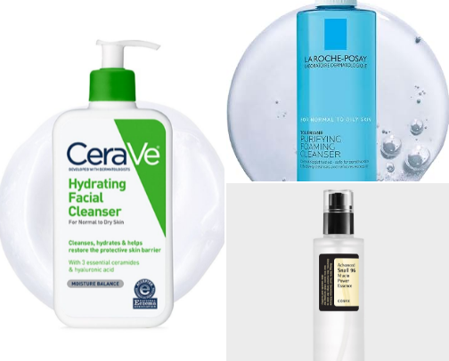 SECRET PRODUCTS FOR GLOWING SKIN⭐️ cover photo collage