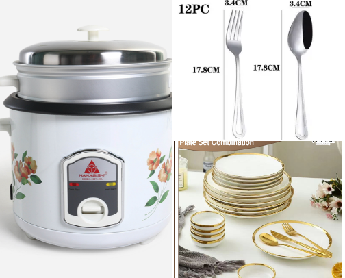 Home and kitchen cover photo collage