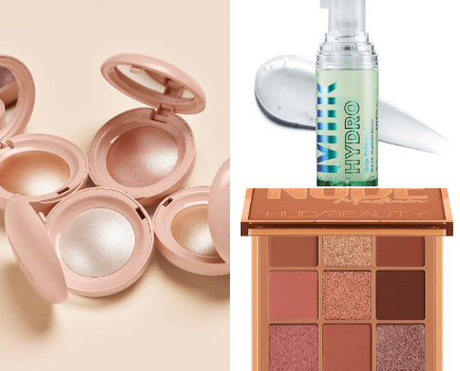 every day makeup routine cover photo collage