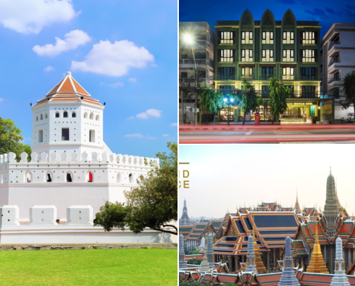 Charming hotels in Banglamphu, Bangkok, Thailand cover photo collage