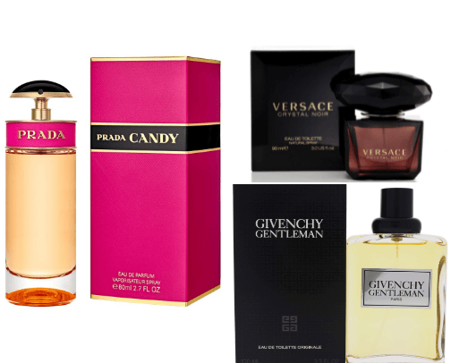 Perfumes cover photo collage