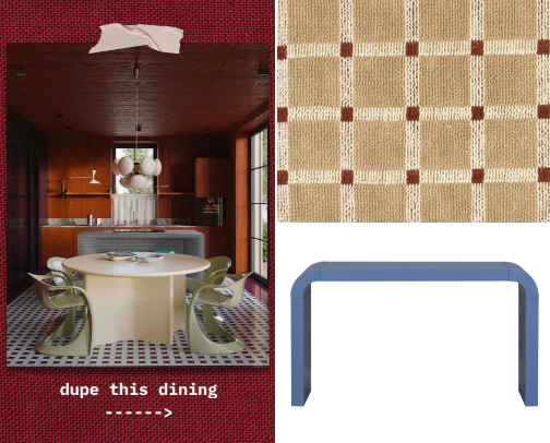 Dupe This Dining | Affordable Furniture and Decor Recs cover photo collage