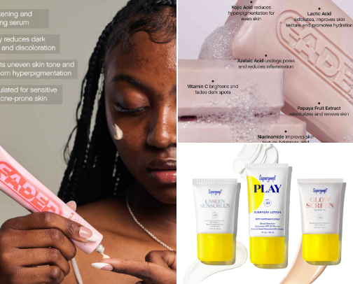 Beauty & Skin Care cover photo collage