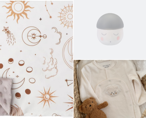 Routine douce avec bébé cover photo collage