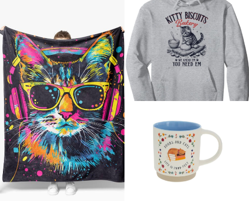 100+ Cat Lovers Must Haves and Gifts/White Elephant Gifts/Stocking Stuffers cover photo collage