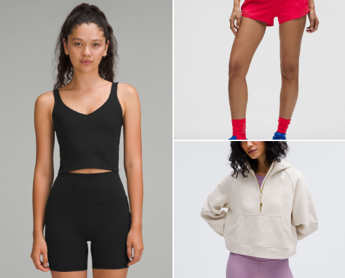 My Lululemon Lineup cover photo collage