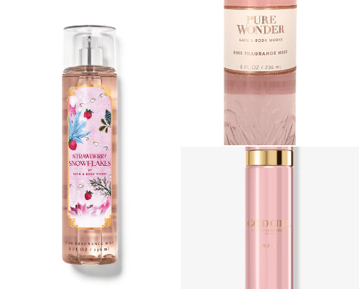 Body Sprays! cover photo collage