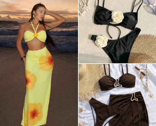     Vacation Outfit Essentials 👙🩱 cover photo collage