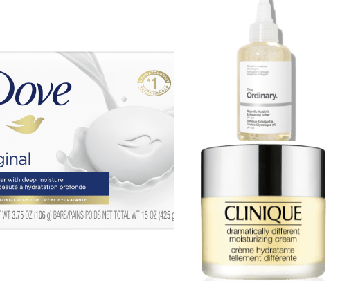 My skin care routine cover photo collage