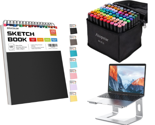 Interior Design Student Survival Kit cover photo collage