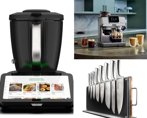 Kitchen appliances + must haves 🤍 cover photo collage