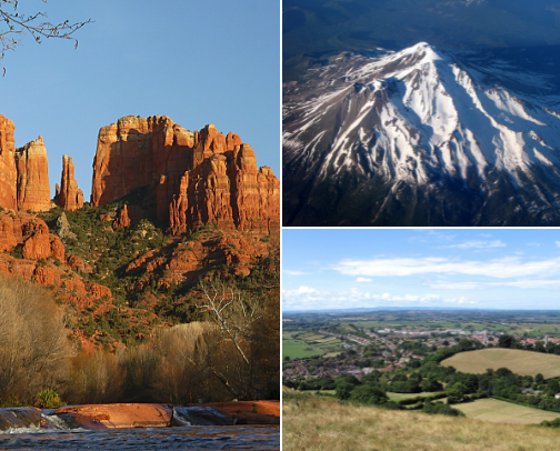 The Ultimate Spiritual Travel Bucket List — Sacred Places Around the World cover photo collage