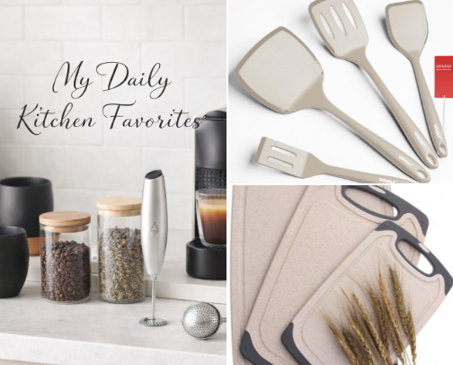 The Kitchen Items I’d Rebuy Immediately If I Had to Start Over 🍽️ 🫙 ☕️ cover photo collage