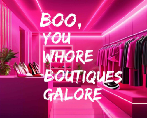 💖 Boo, You Whore Boutiques Galore💖 cover photo collage