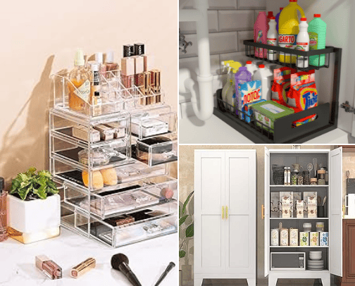 Organizer for your home cover photo collage