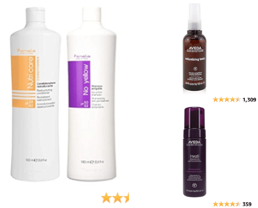 Hair and Body Care Favs cover photo collage