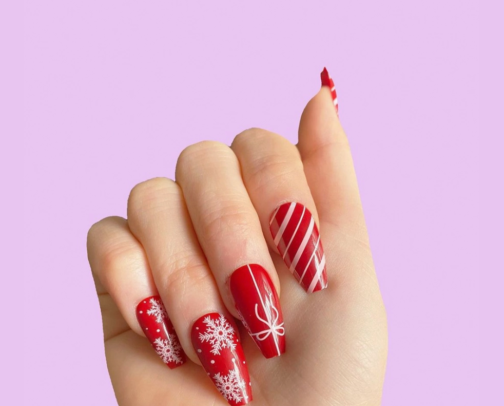 Nails cover photo collage