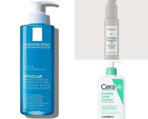Simple Acne + Hyperpigmentation Routine cover photo collage