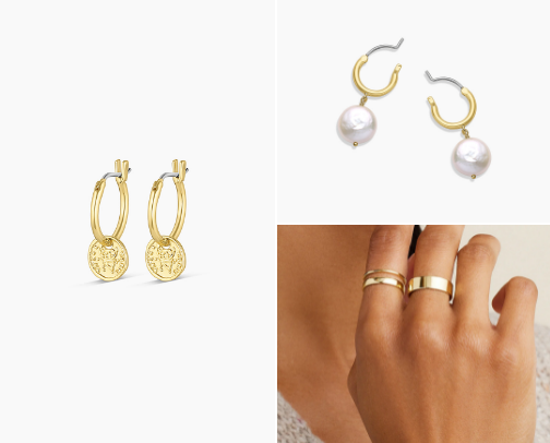Everyday Affordable Jewelry cover photo collage