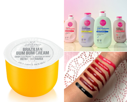 My favorite beauty recs cover photo collage