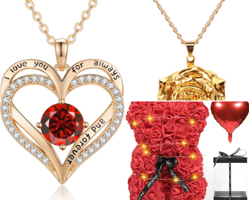 ✨ Best Valentines Day Gifts for Her✨ cover photo collage
