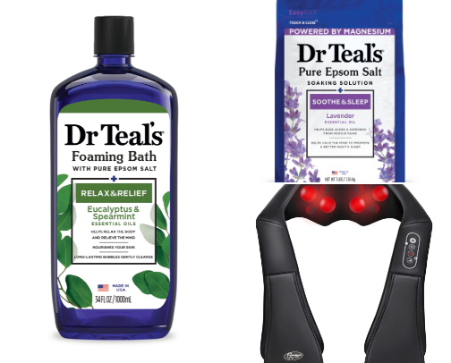 Rest, Relax, & Be Stress/Tension Free! cover photo collage