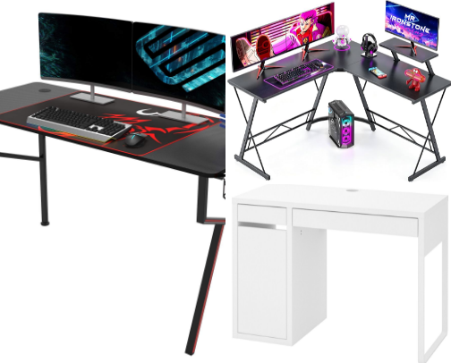 Best Gaming Setup for Small Rooms & Bedrooms cover photo collage