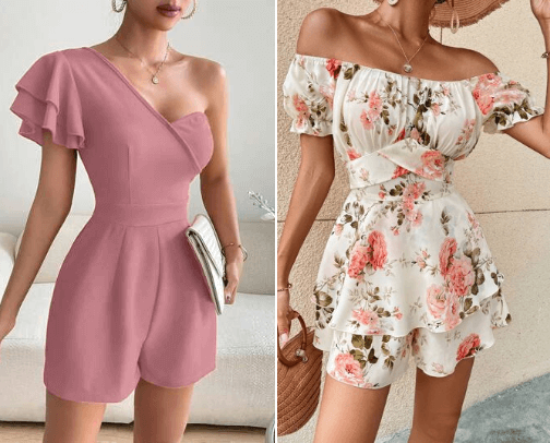 TRENDY NEW ICONIC ROMPERS cover photo collage